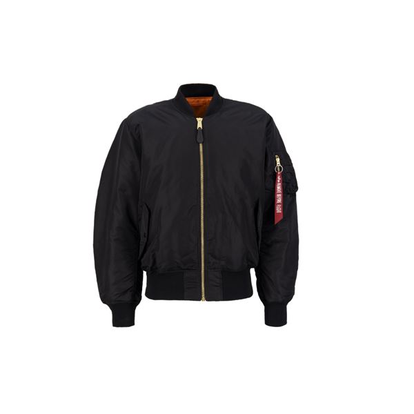 Alpha Industries Jacket MA 1 HERITAGE black XS Pilot Shop